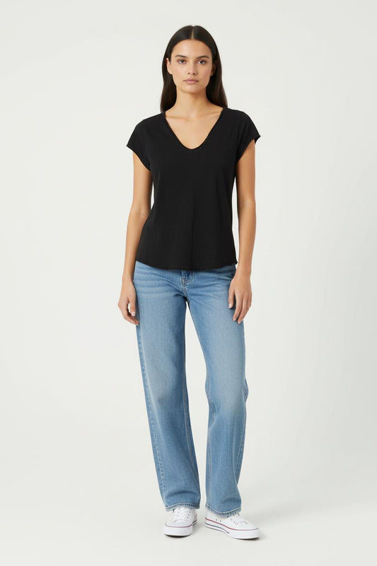 Tee-shirt Noir - Taille XS/34