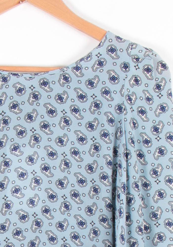 Blouse Bleue - Taille S/36