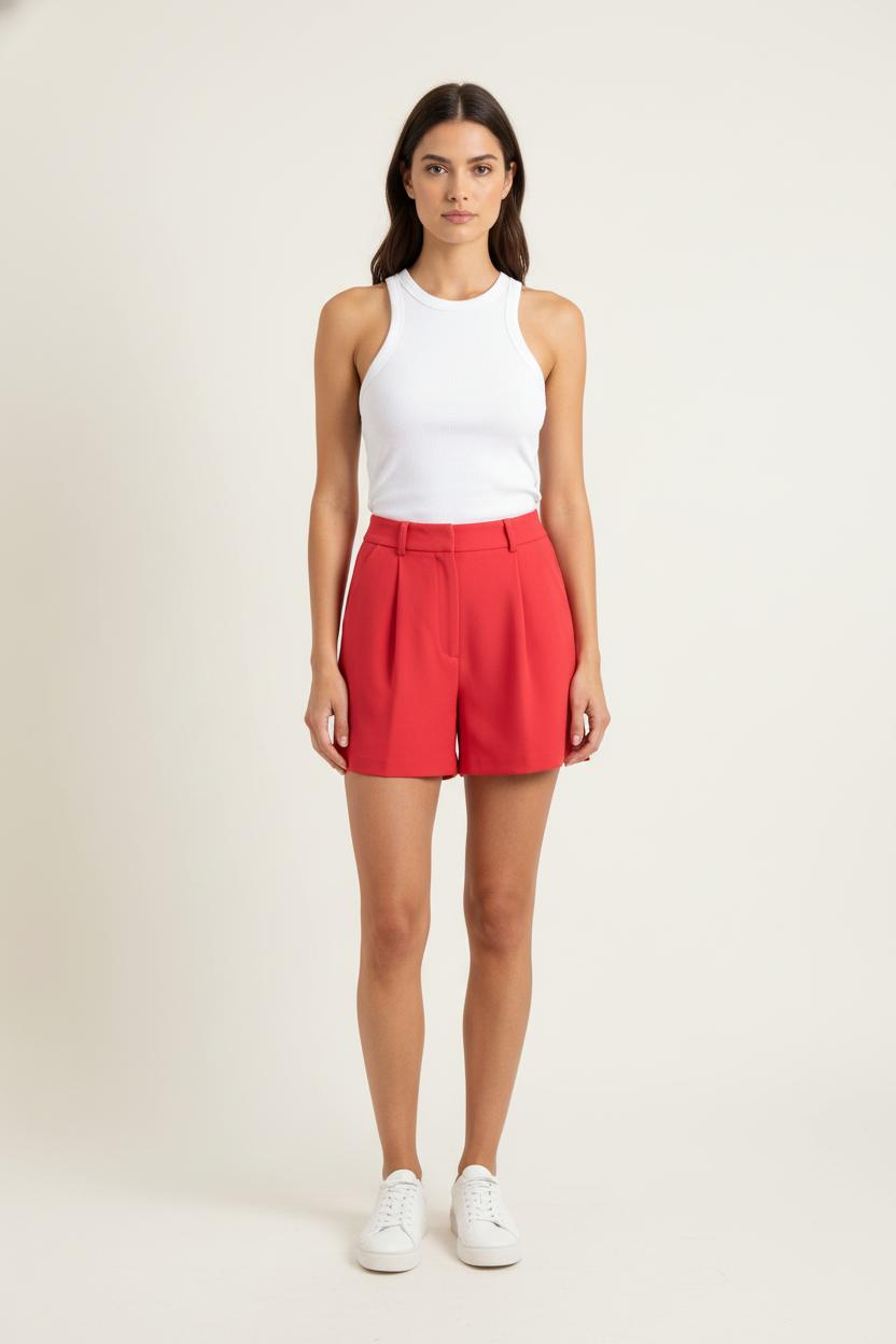 Short Rouge - Taille XS/34