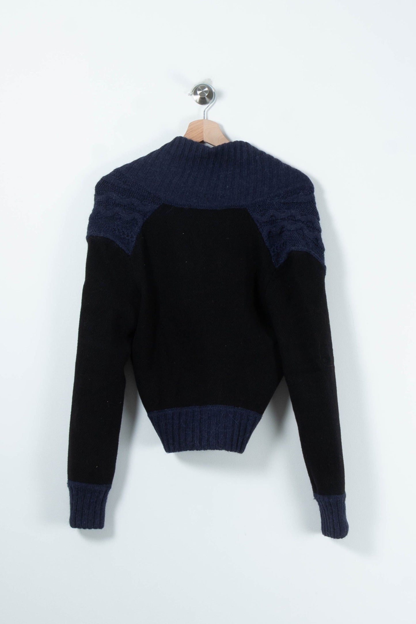 Cardigan Bleu et Noir - Taille S/36
