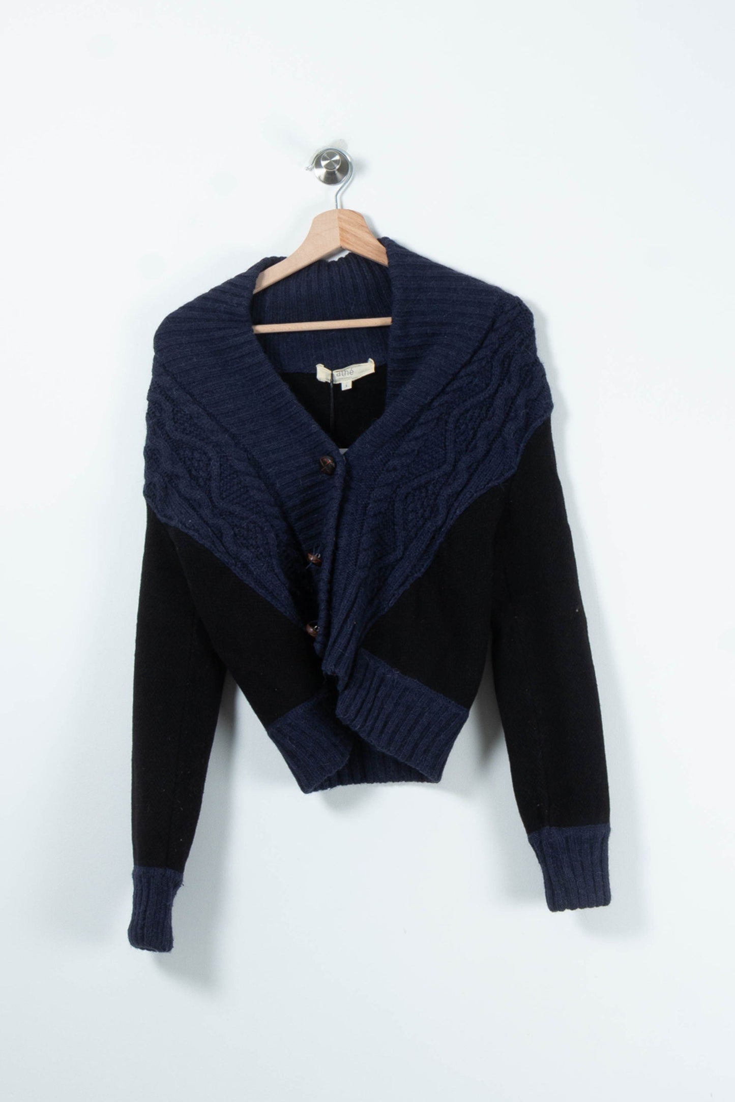 Cardigan Bleu et Noir - Taille S/36