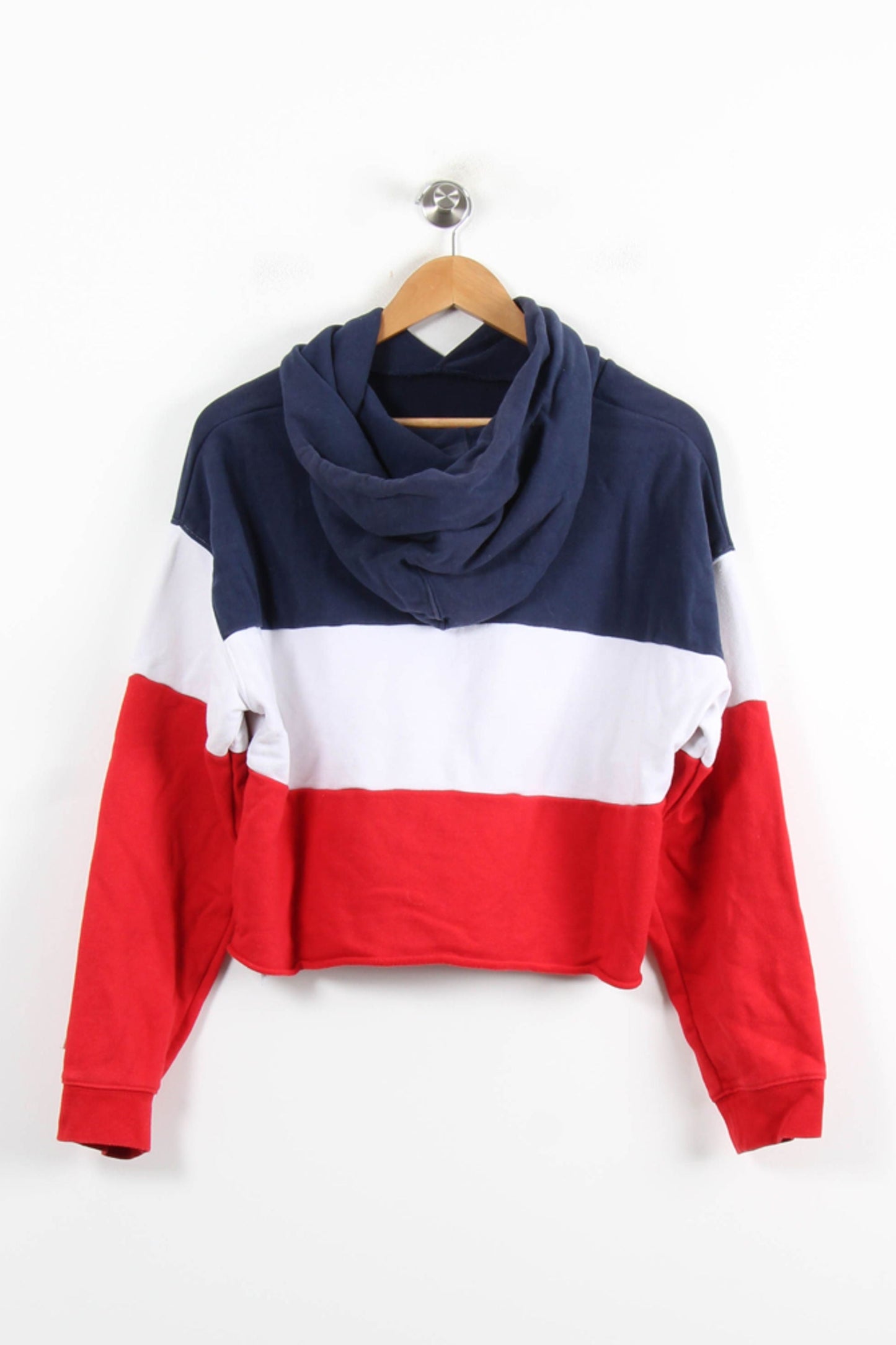 Sweat à Capuche Bleu Blanc et Rouge - Taille M/38