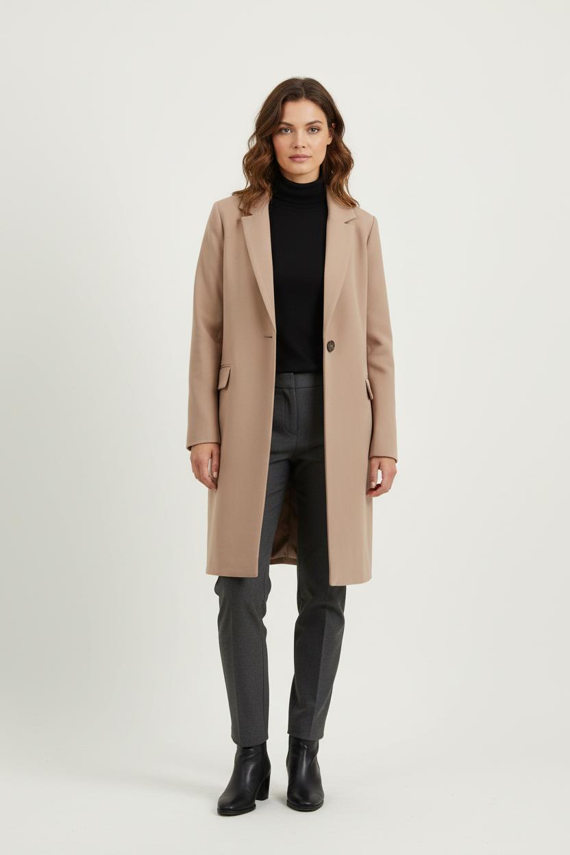 Manteau Beige - Taille L/40