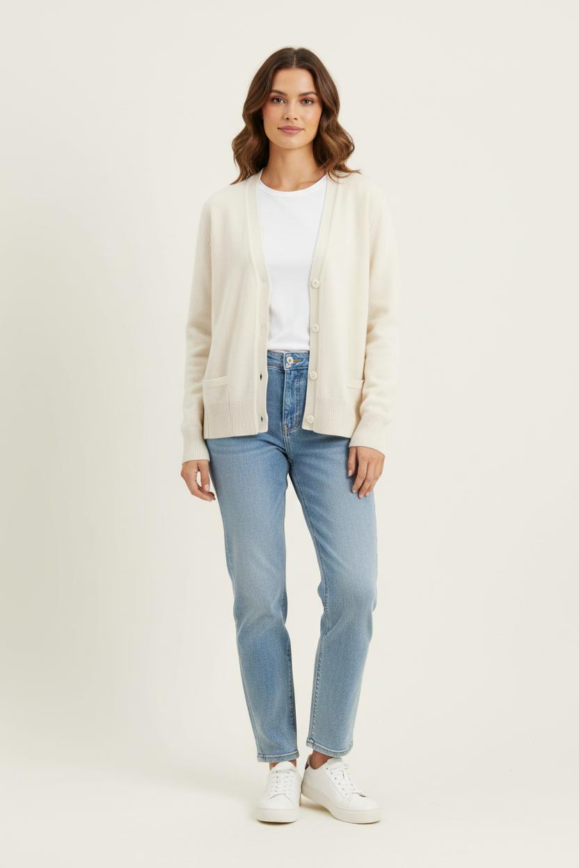 Cardigan Beige - Taille M/38