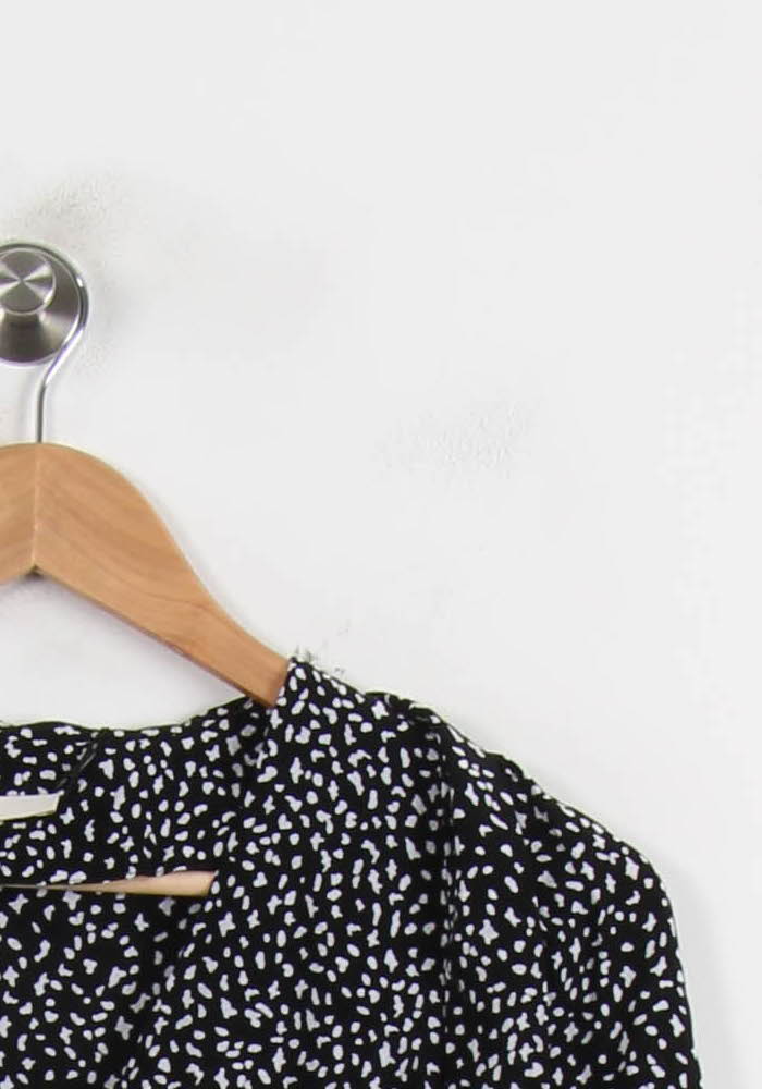 Blouse Noire et Blanche - Taille M/38