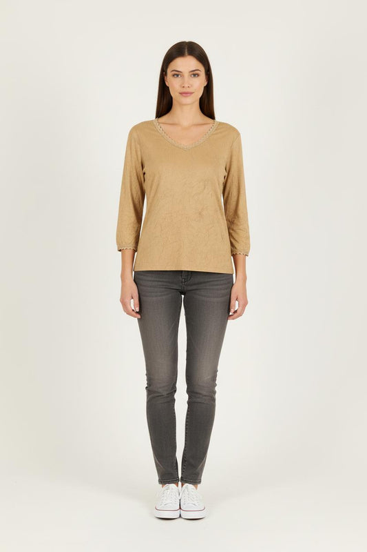 Tunique beige - Taille XS/34