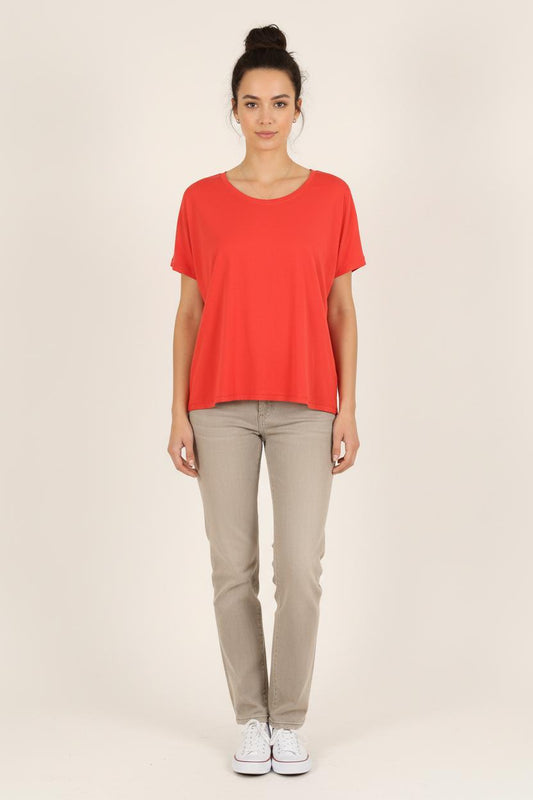 Tee-shirt Rouge - Taille S/36