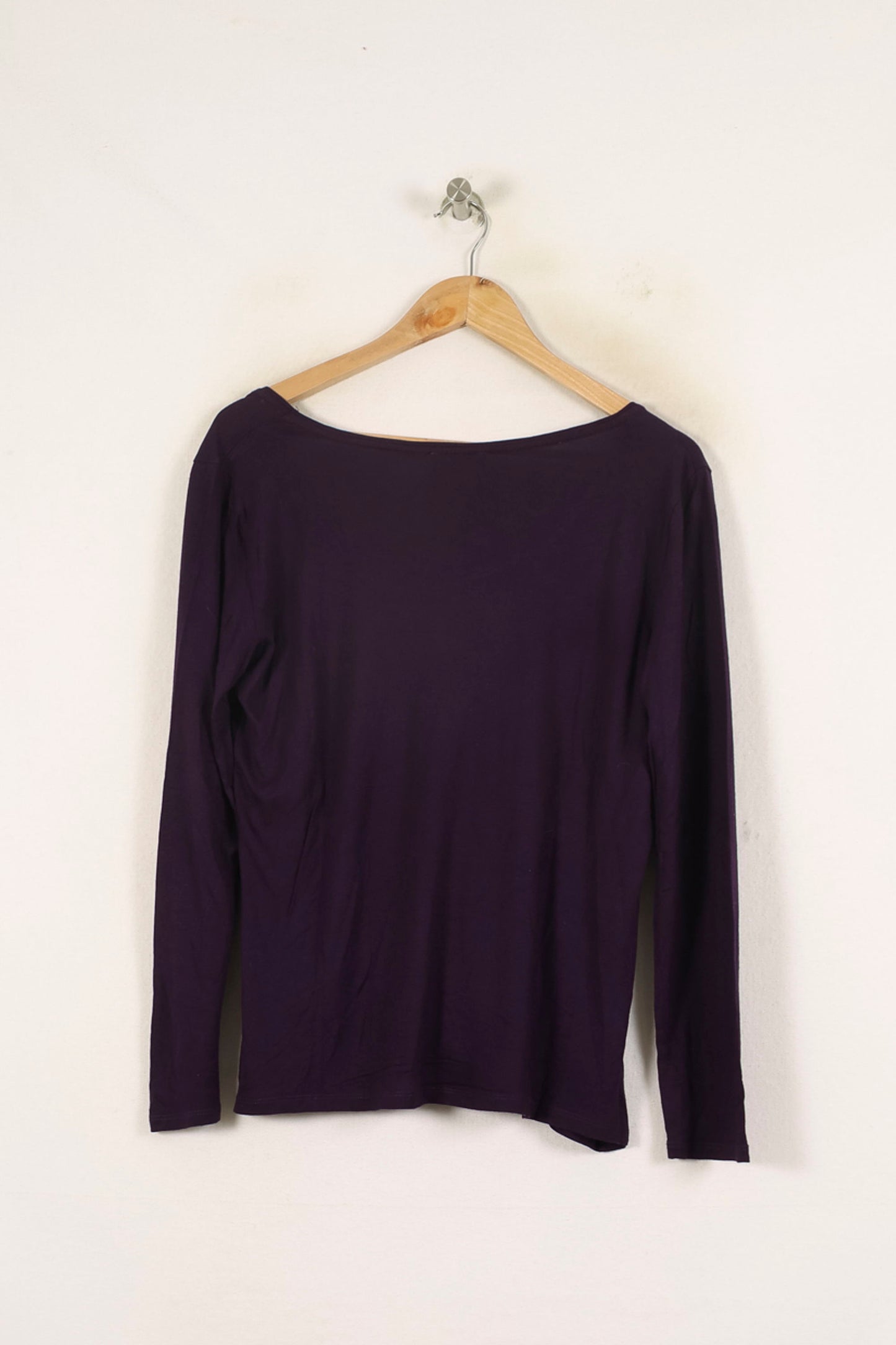 Tee-shirt Manches Longues Violet - Taille XL/42