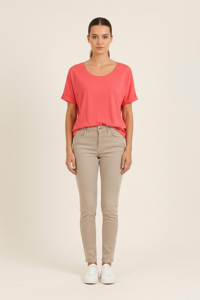 Tee-shirt Rose - Taille S/36