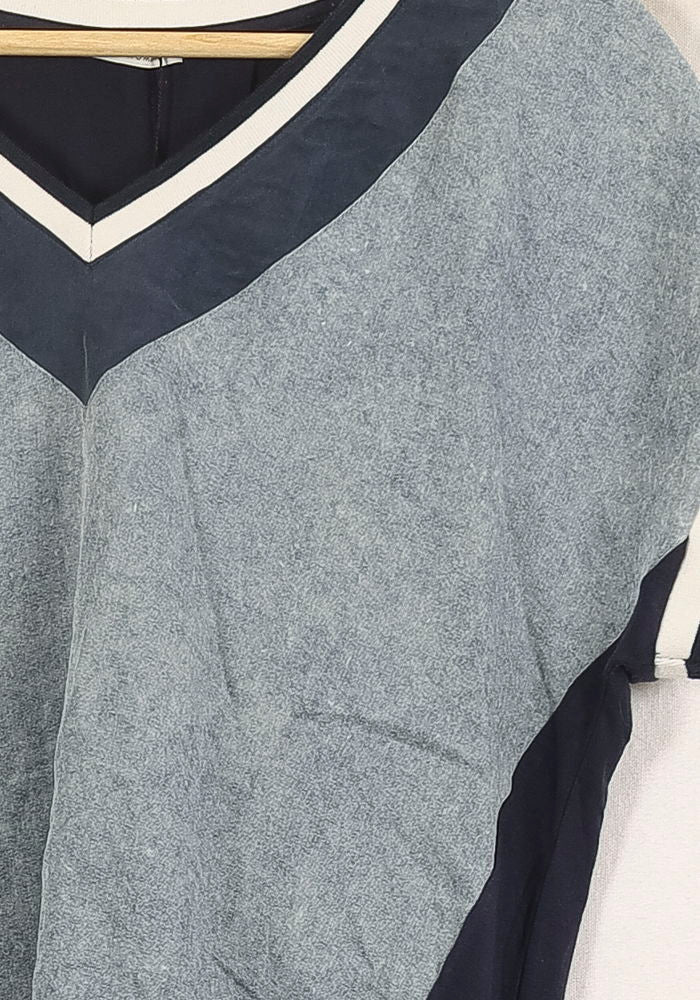 Tee-shirt Bleu et Bleu Marine - Taille L/40