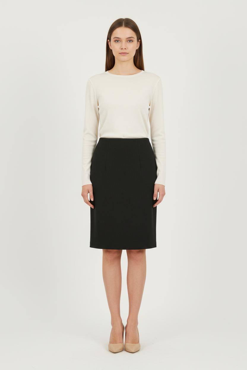 Jupe Crayon Grise - Taille S/36