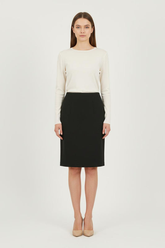 Jupe Crayon Grise - Taille S/36