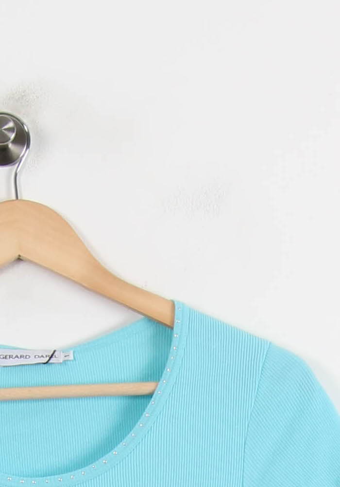 Tee-shirt Bleu - Taille S/36