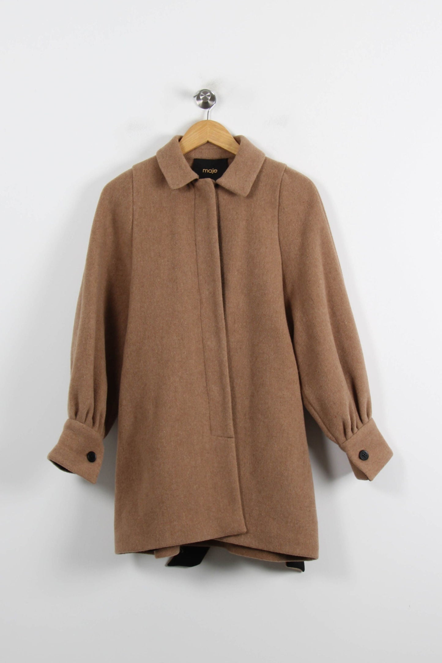 Manteau en Laine Marron - Taille M/38