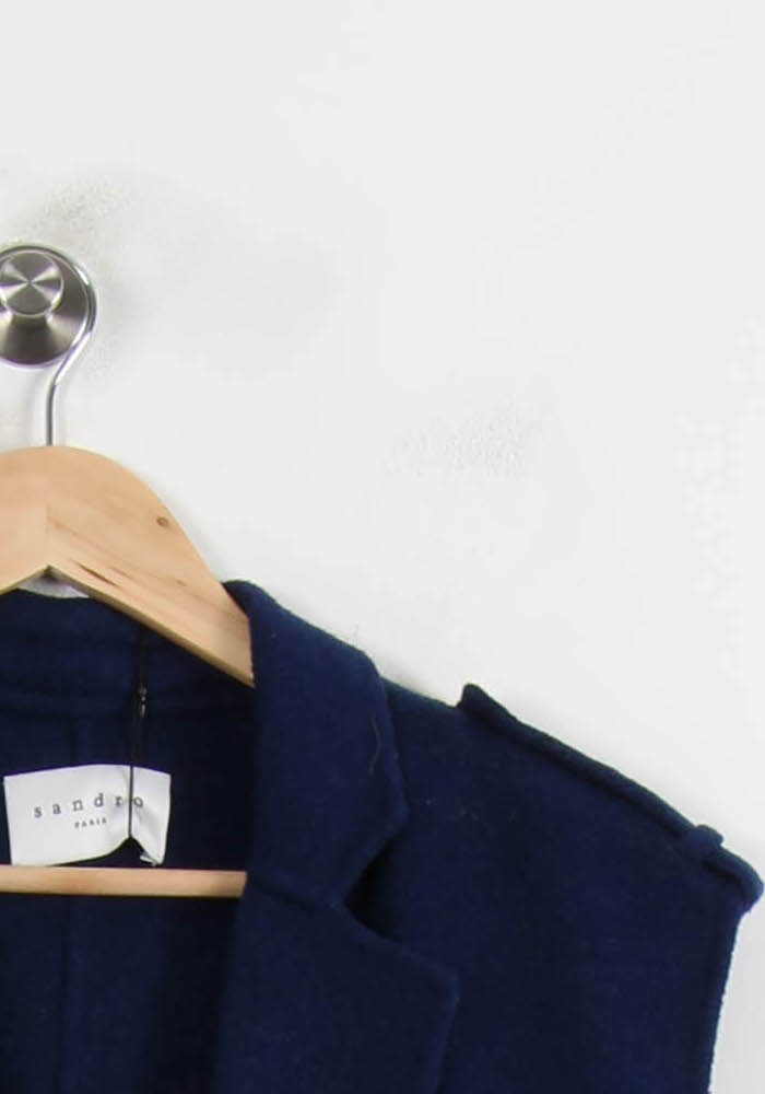 Manteau Sans Manches Bleu - Taille S/36