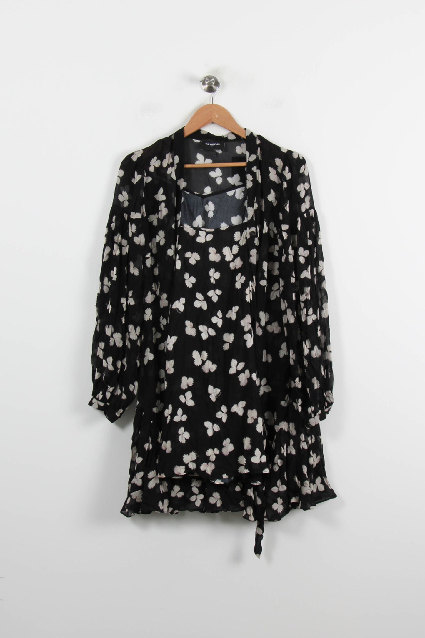 Robe Midi Noire et Blanche - Taille S/36