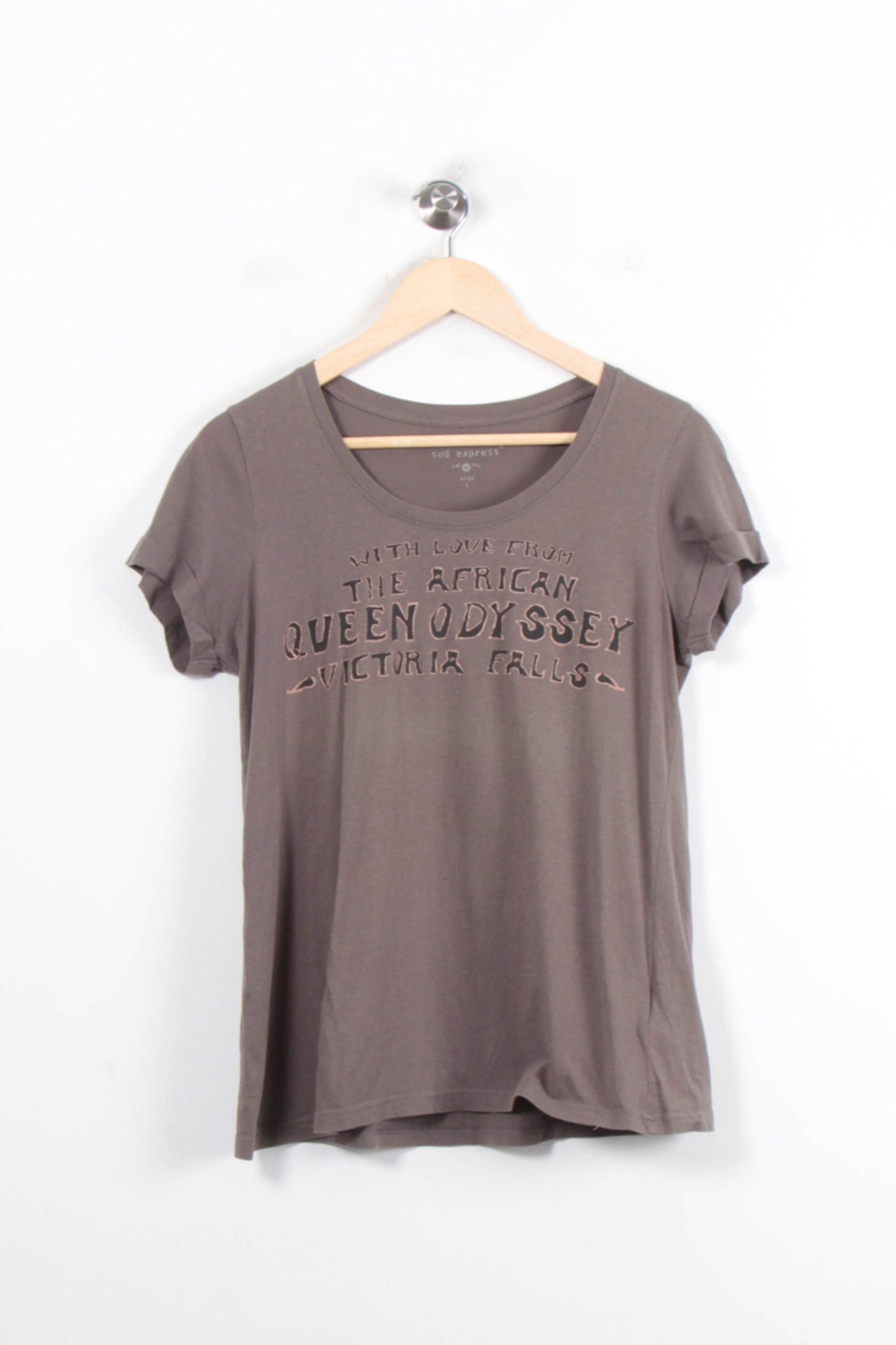 Tee-shirt Marron - Taille L/40