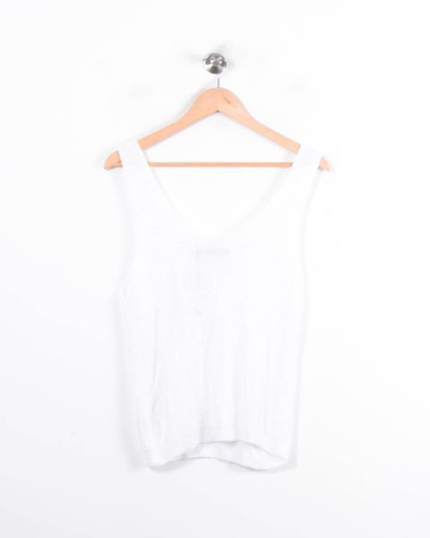 Débardeur Blanc - Taille XL/42