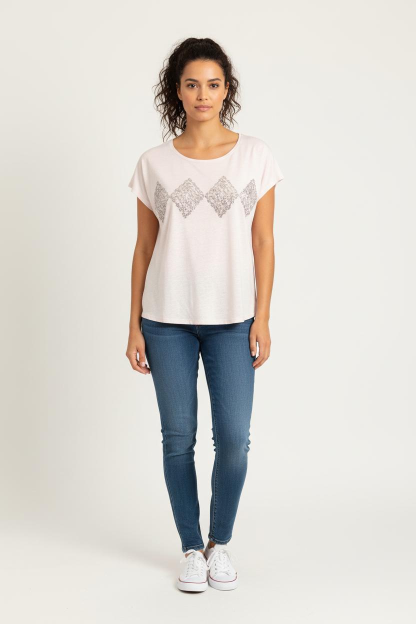 Tee-shirt Beige - Taille L/40