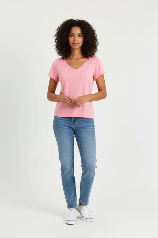 Tee-shirt Rose - Taille M/38