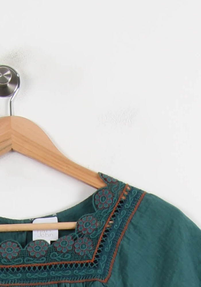 Blouse Verte - Taille XS/34