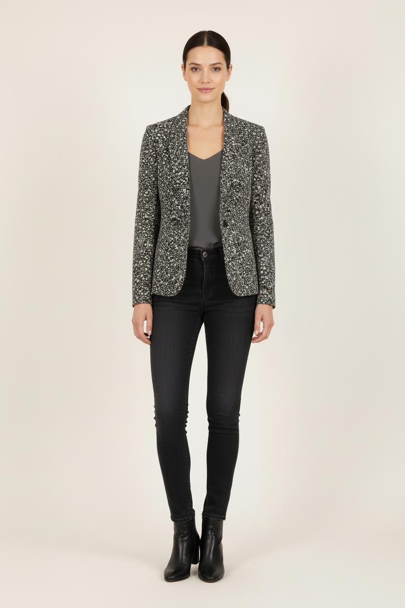 Veste Noire et Blanche - Taille XXL/44