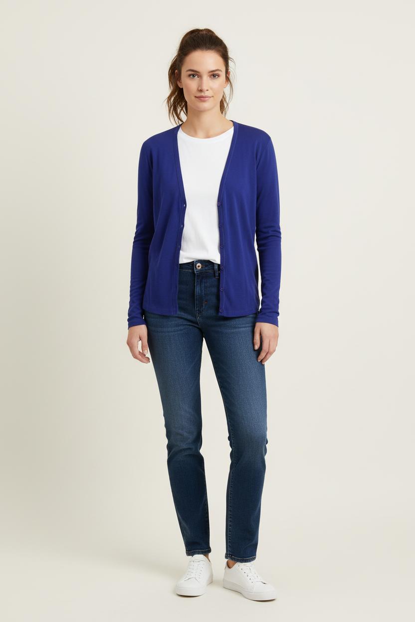 Cardigan Bleu - Taille M/38