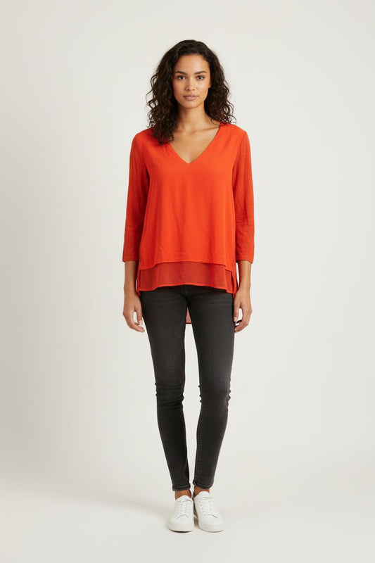 Blouse Rouge - Taille M/38