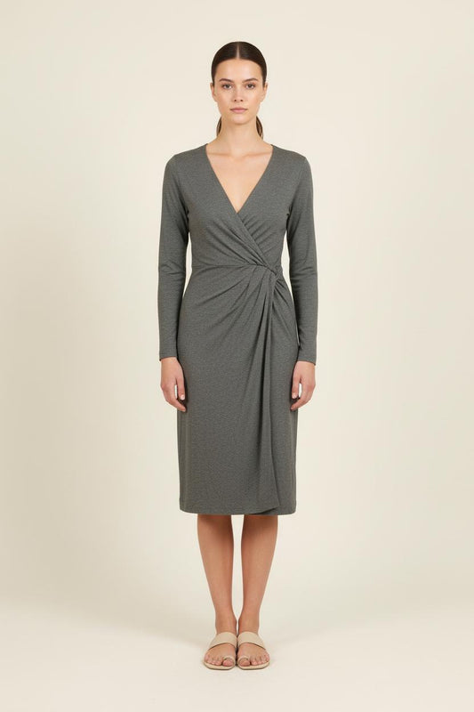 Robe Longue Grise - Taille S/36