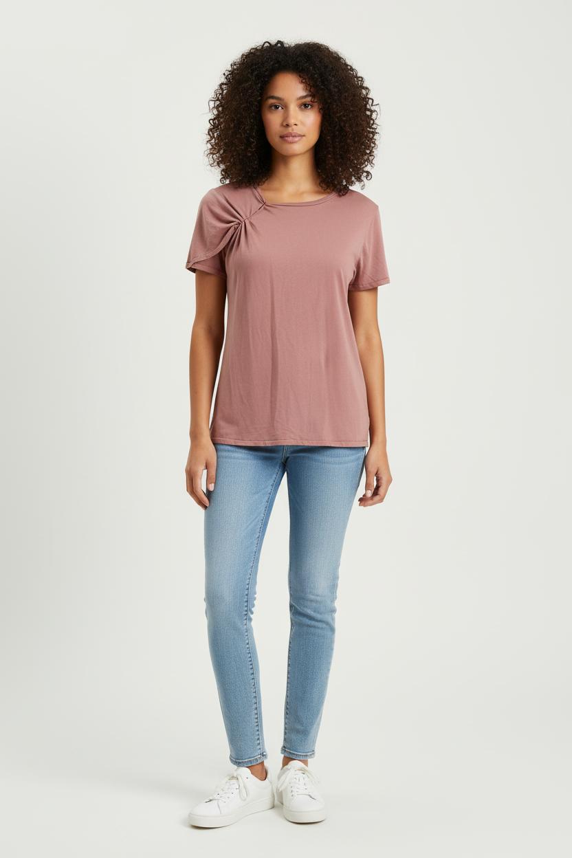 Tee-shirt Rose - Taille S/36