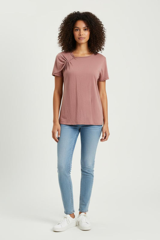 Tee-shirt Rose - Taille S/36