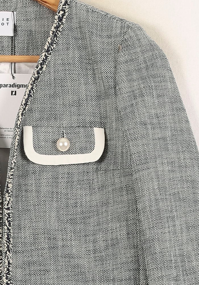 Veste Grise et Blanche - Taille XS/34