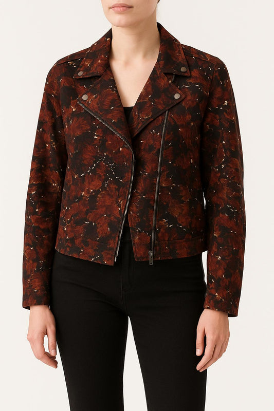 Veste Bordeaux et Noir - Taille M/38