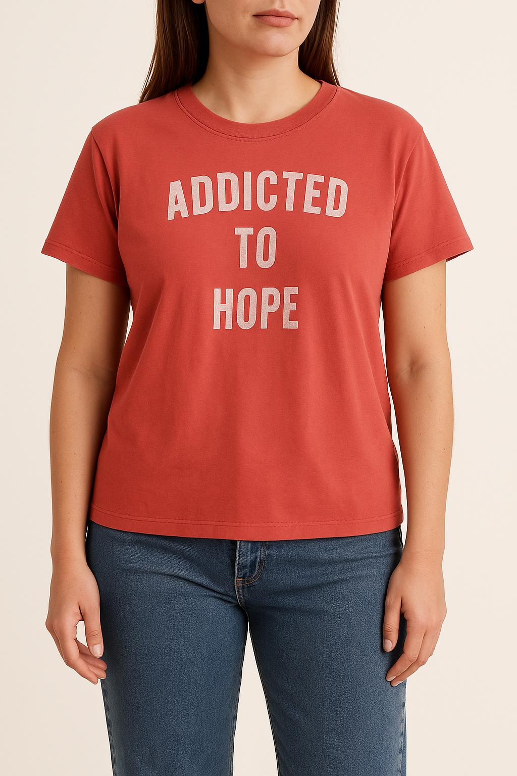 Tee-shirt Rose - Taille L/40