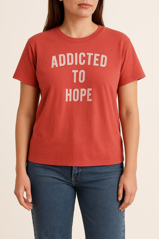 Tee-shirt Rose - Taille L/40