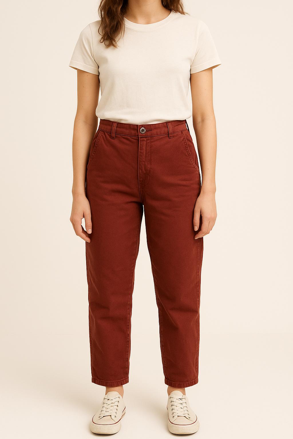 Pantalon Bordeaux - Taille S/36