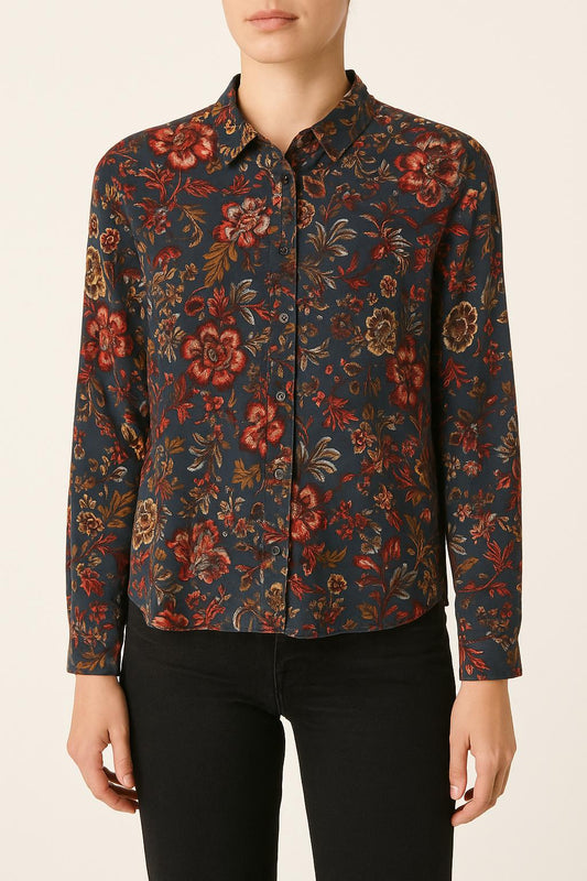 Chemise Fleurie Multicolore - Taille M/38