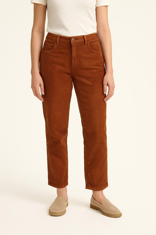 Pantalon Velours Marron - Taille L/40