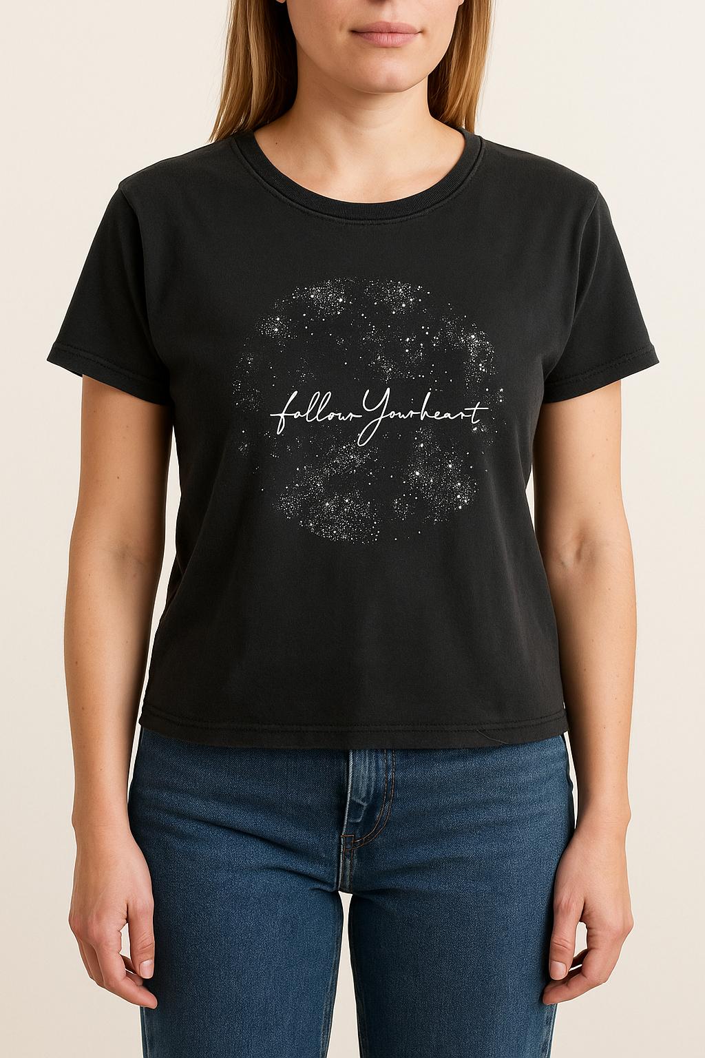 Tee-shirt Noir - Taille M/38