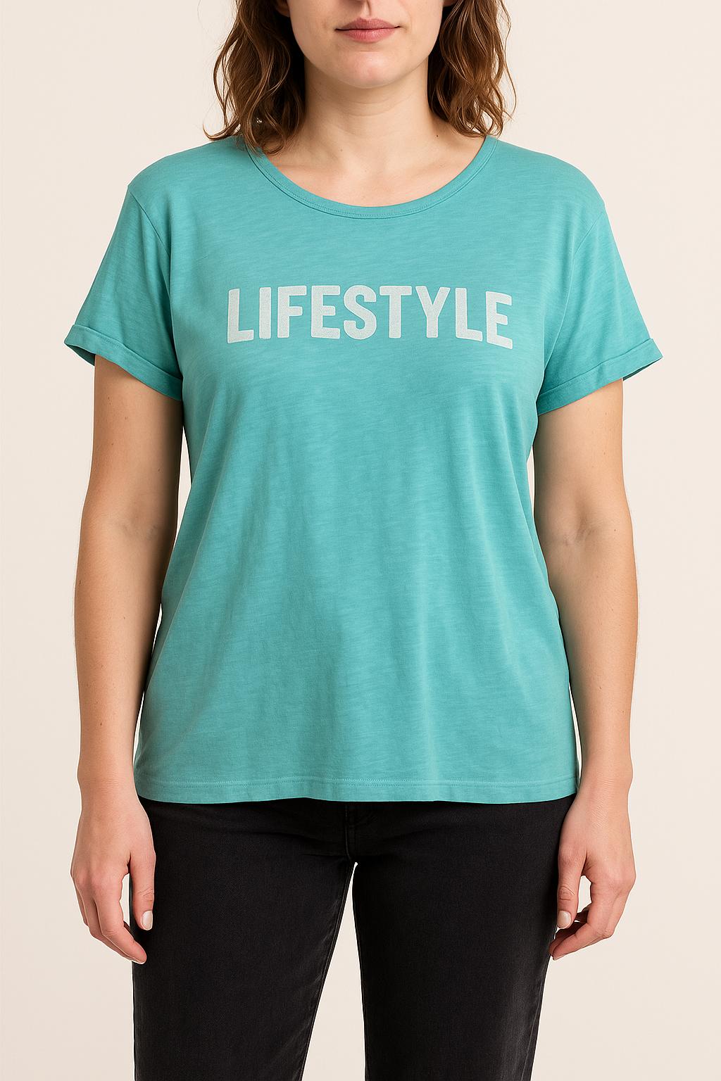 Tee-shirt Bleu - Taille L/40