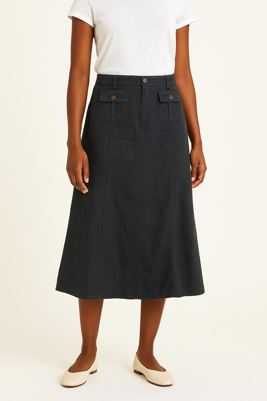 Jupe Longue Noire - Taille M/38