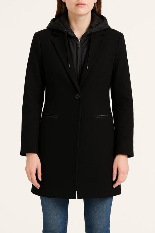 Manteau Noir - Taille XS/34