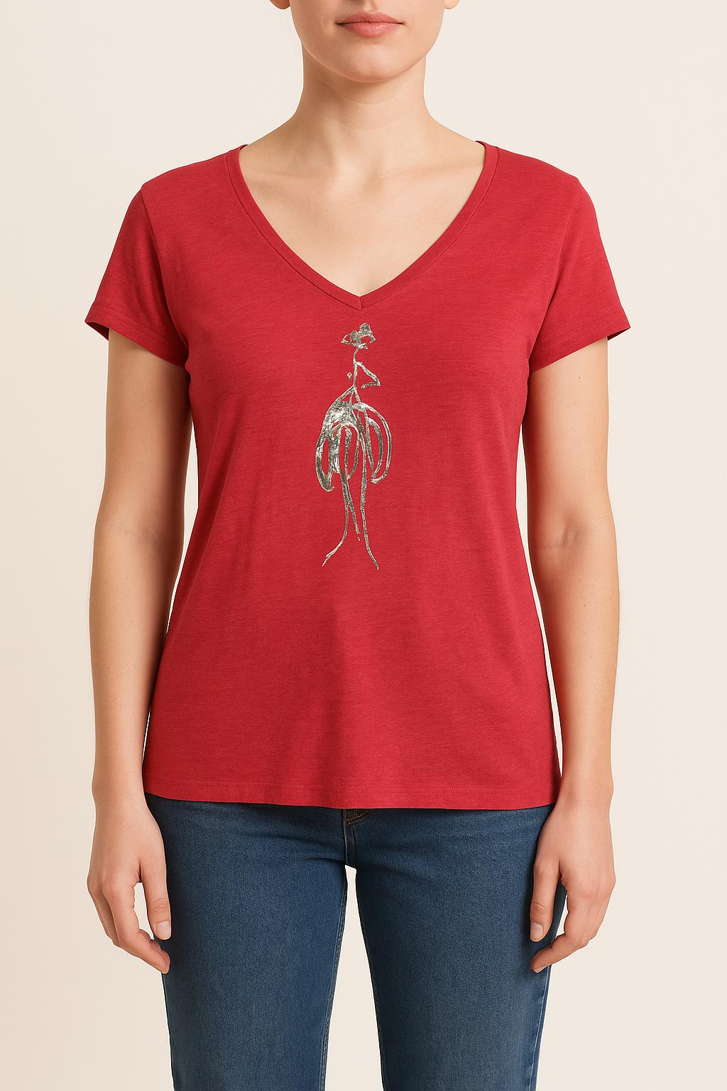 Tee-shirt Rose - Taille M/38