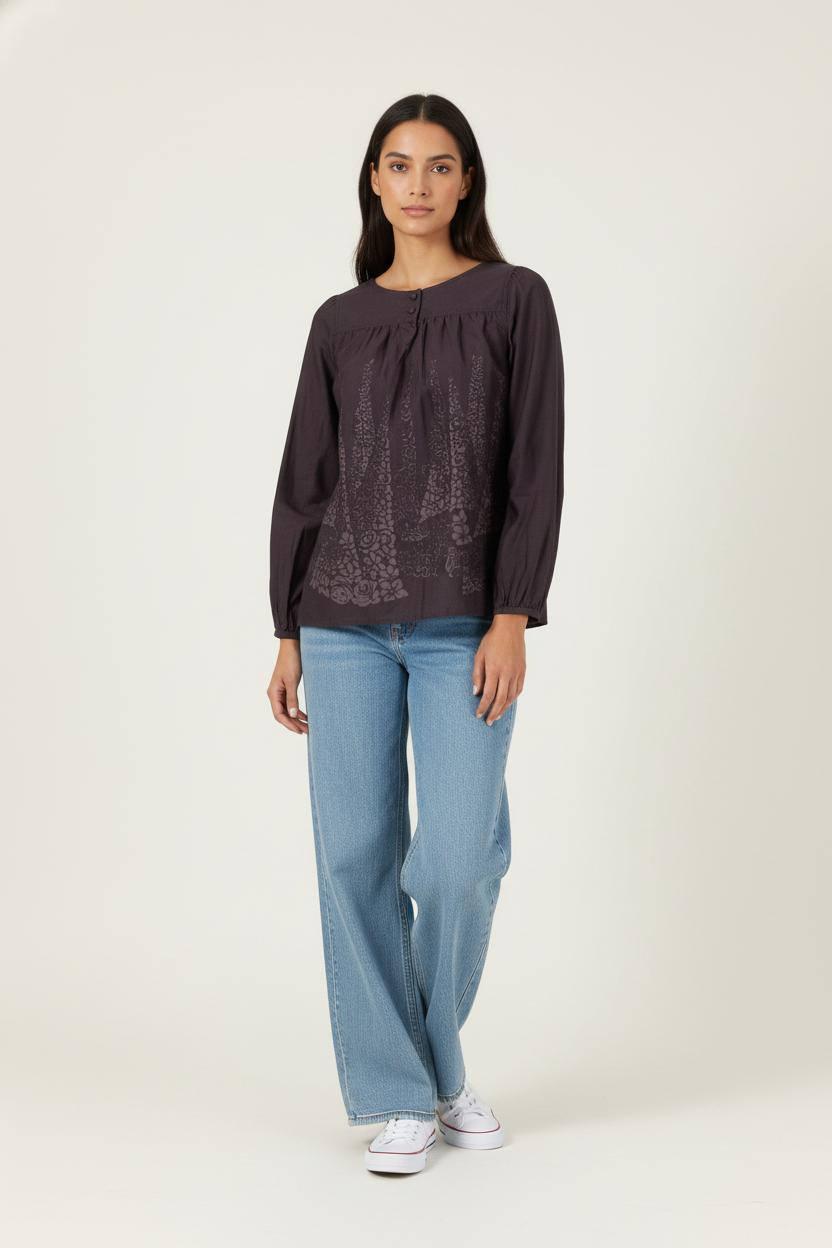 Blouse Violette - Taille S/36