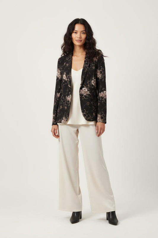 Blazer Noir et Beige - Taille M/38