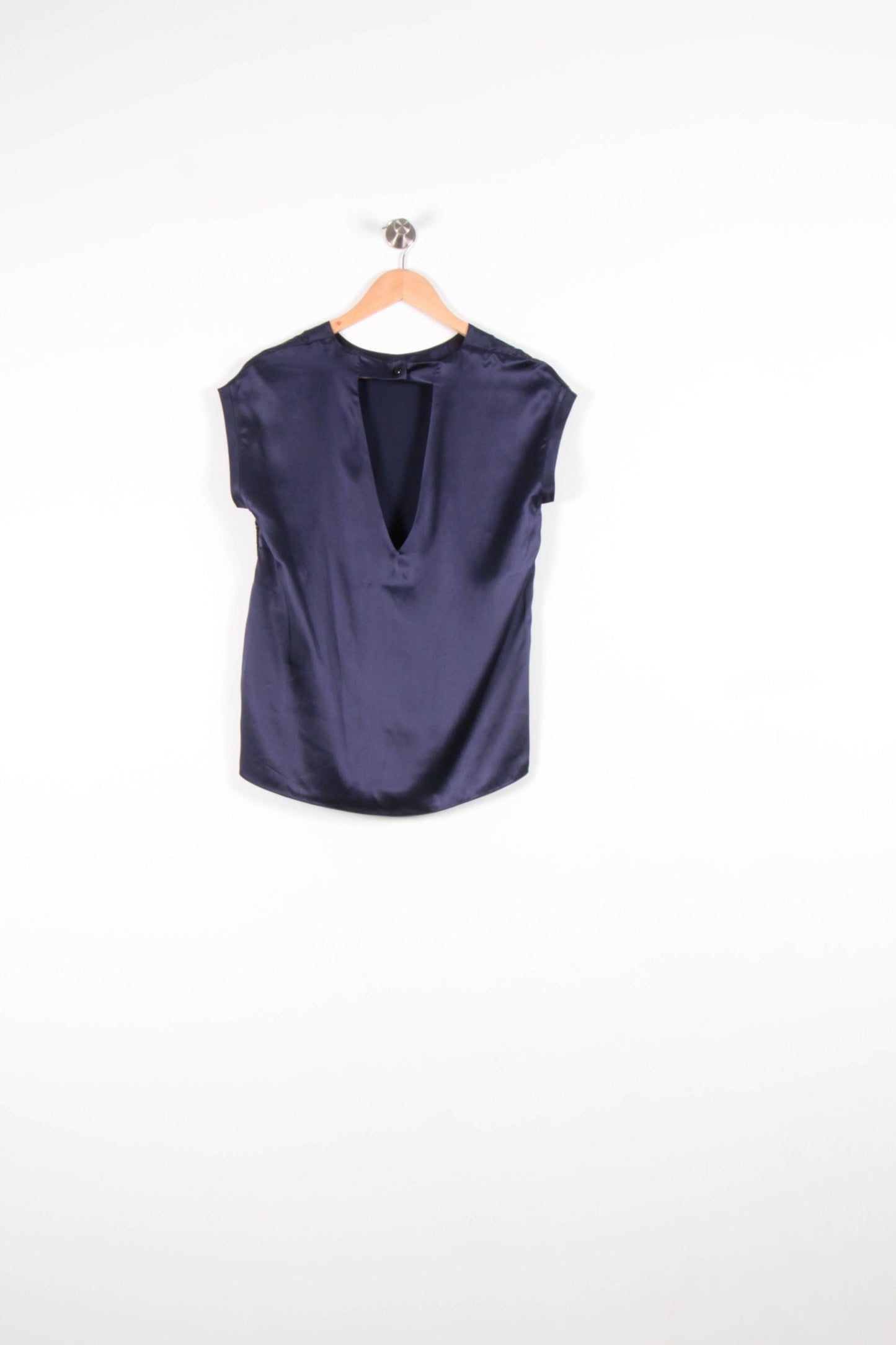 Blouse Bleu et Noir - Taille S/36