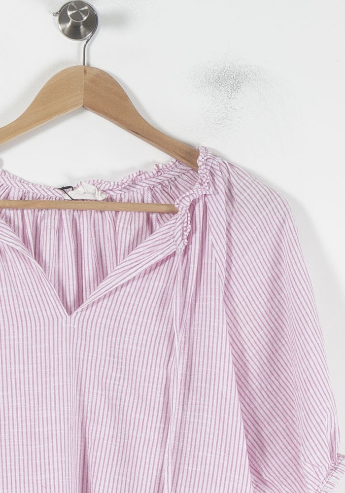 Blouse Rose et Blanche - Taille XS/34