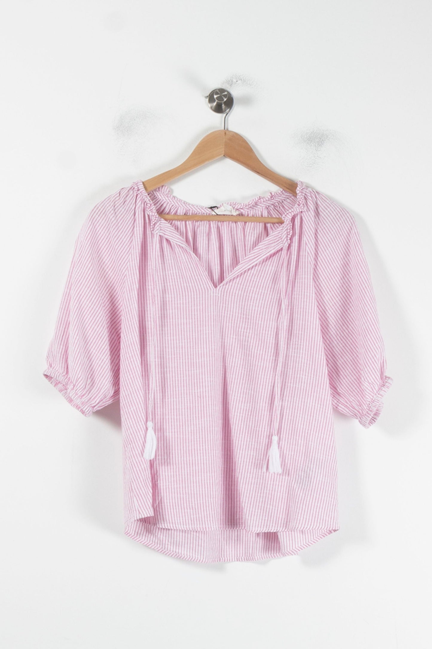 Blouse Rose et Blanche - Taille XS/34