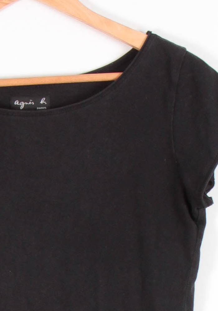 Tee-shirt Noir - Taille S/36