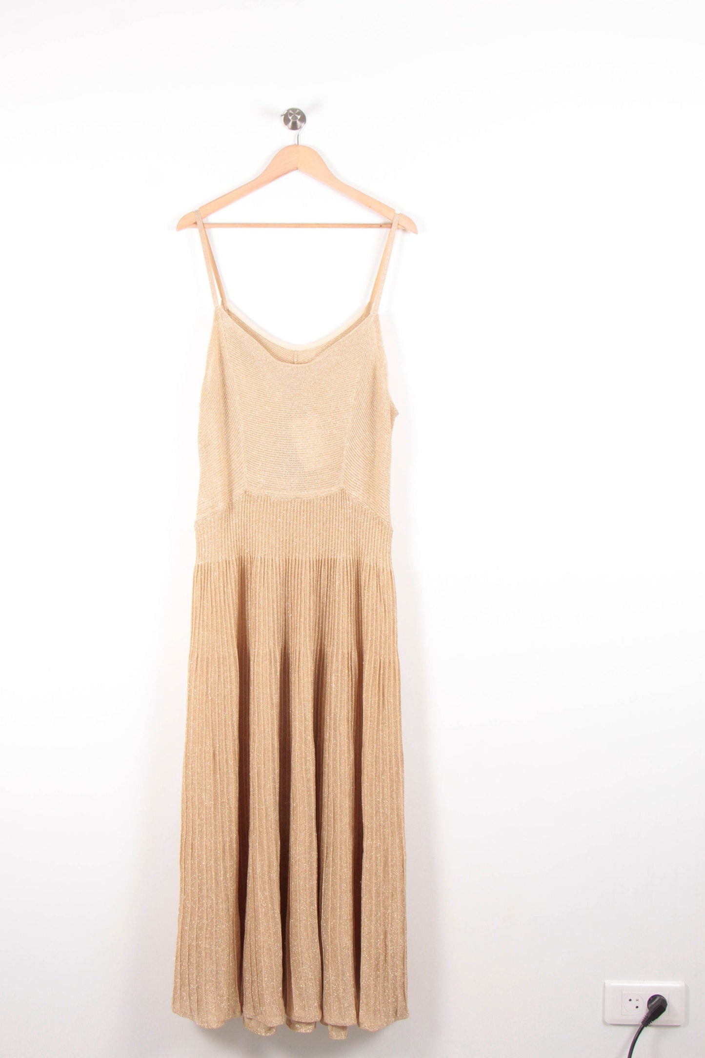Robe Longue Dorée - Taille XXL/44